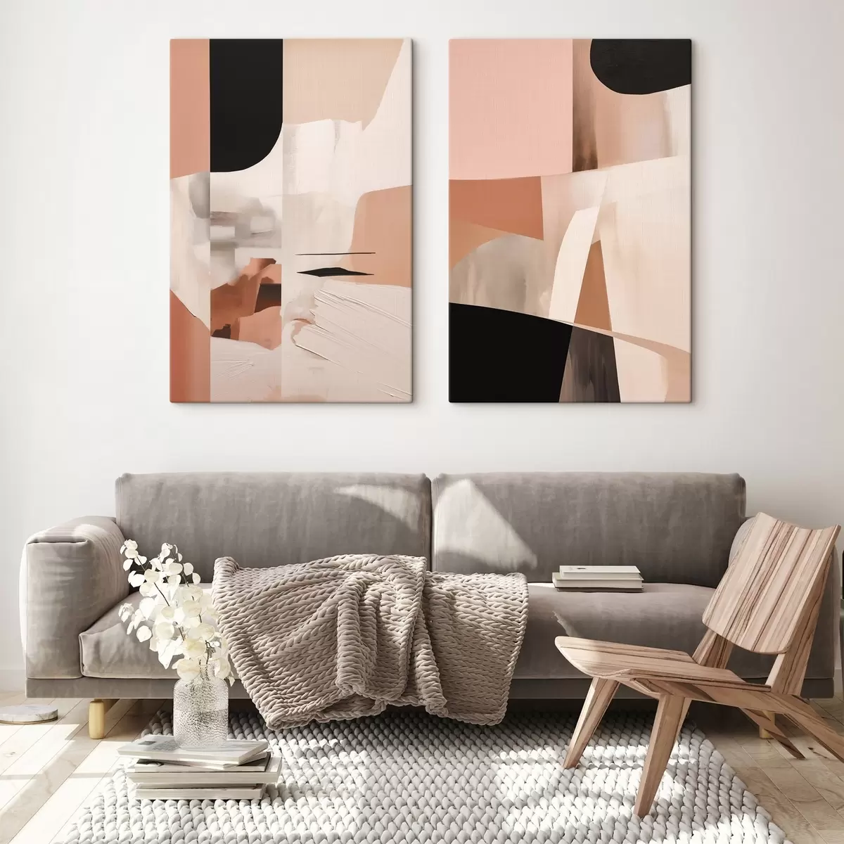  Schilderijen Abstracte composities m00854