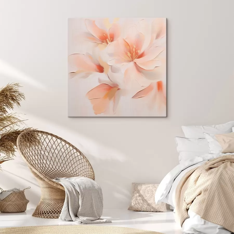  Schilderijen Abstracte bloemen s46012