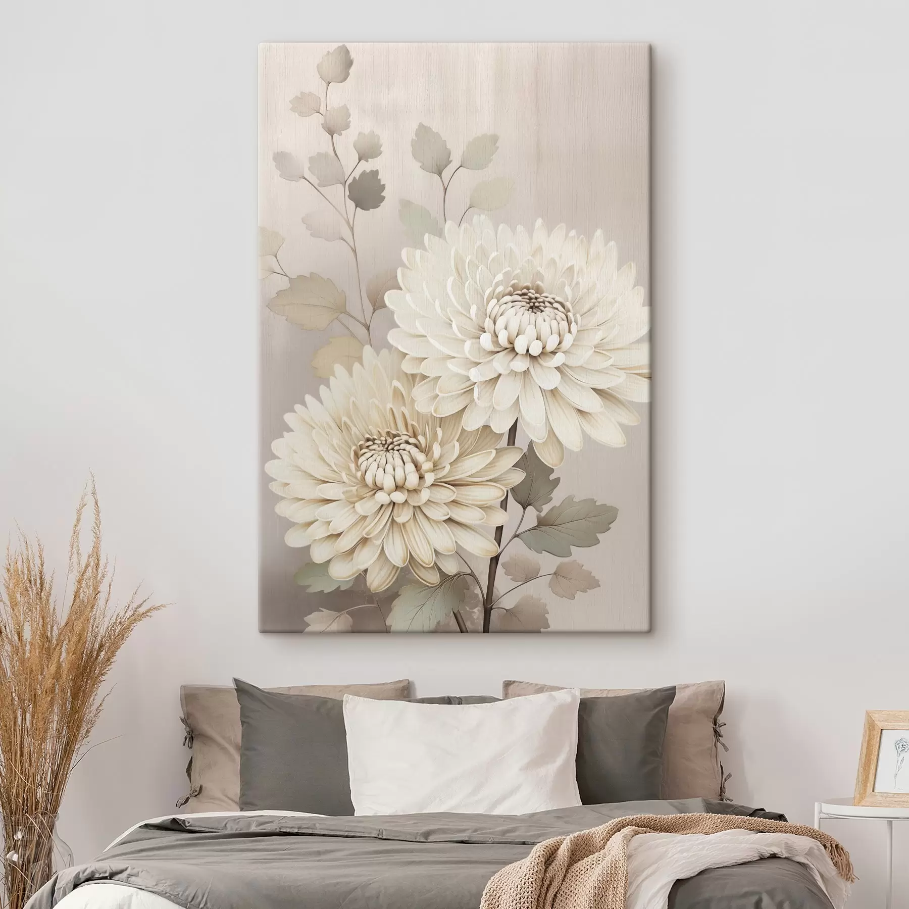  Peintures Chrysanthèmes abstraits s46257