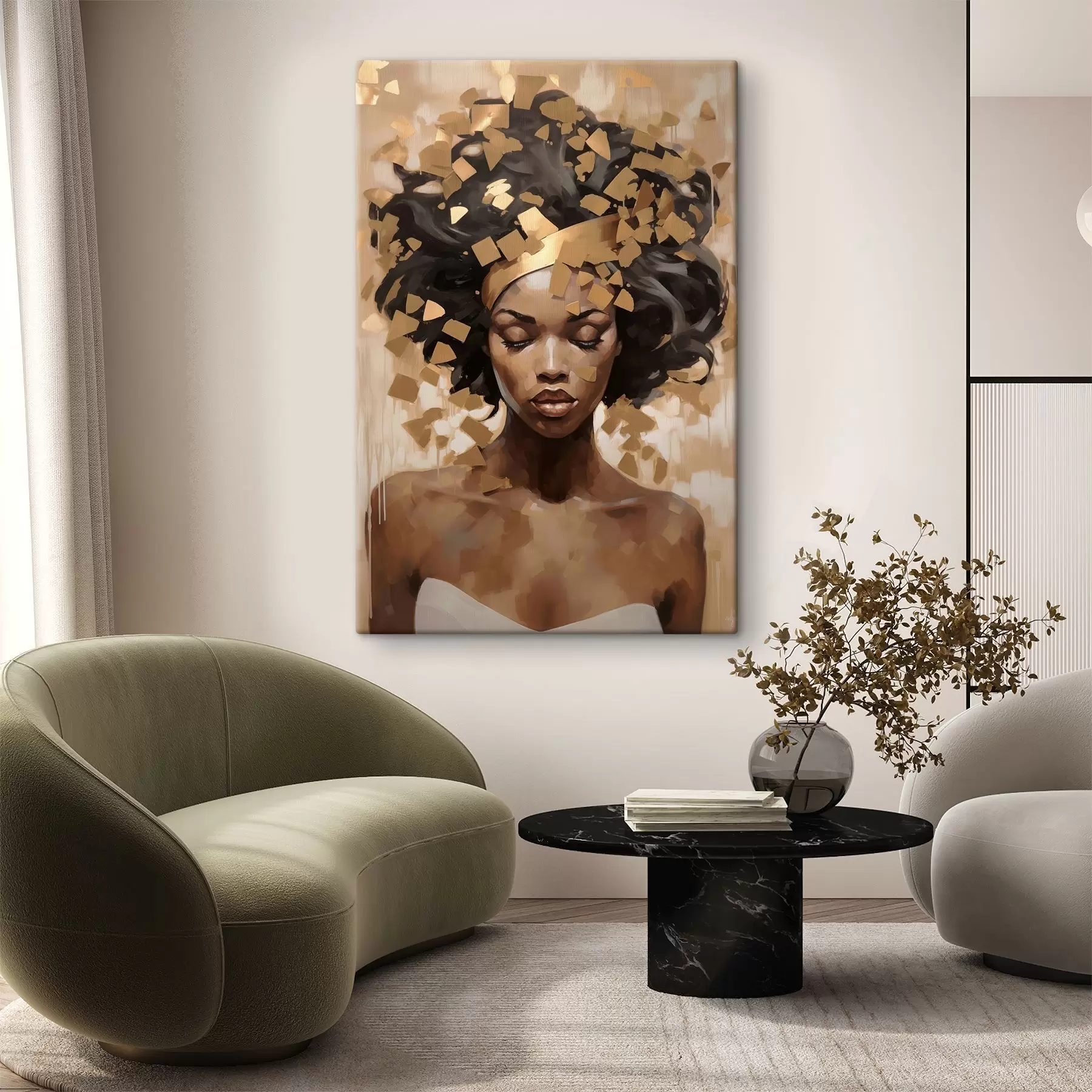  Peintures Portrait d'une femme s46259