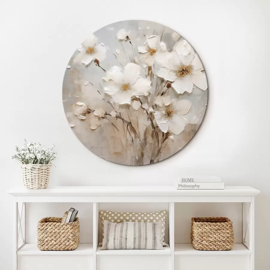  Peintures Fleurs abstraites r46254