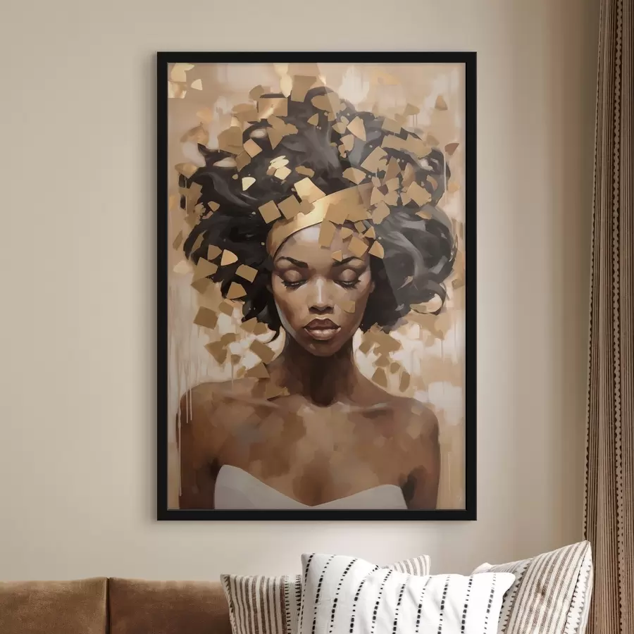 Papier peint photo Portrait d'une femme f46259