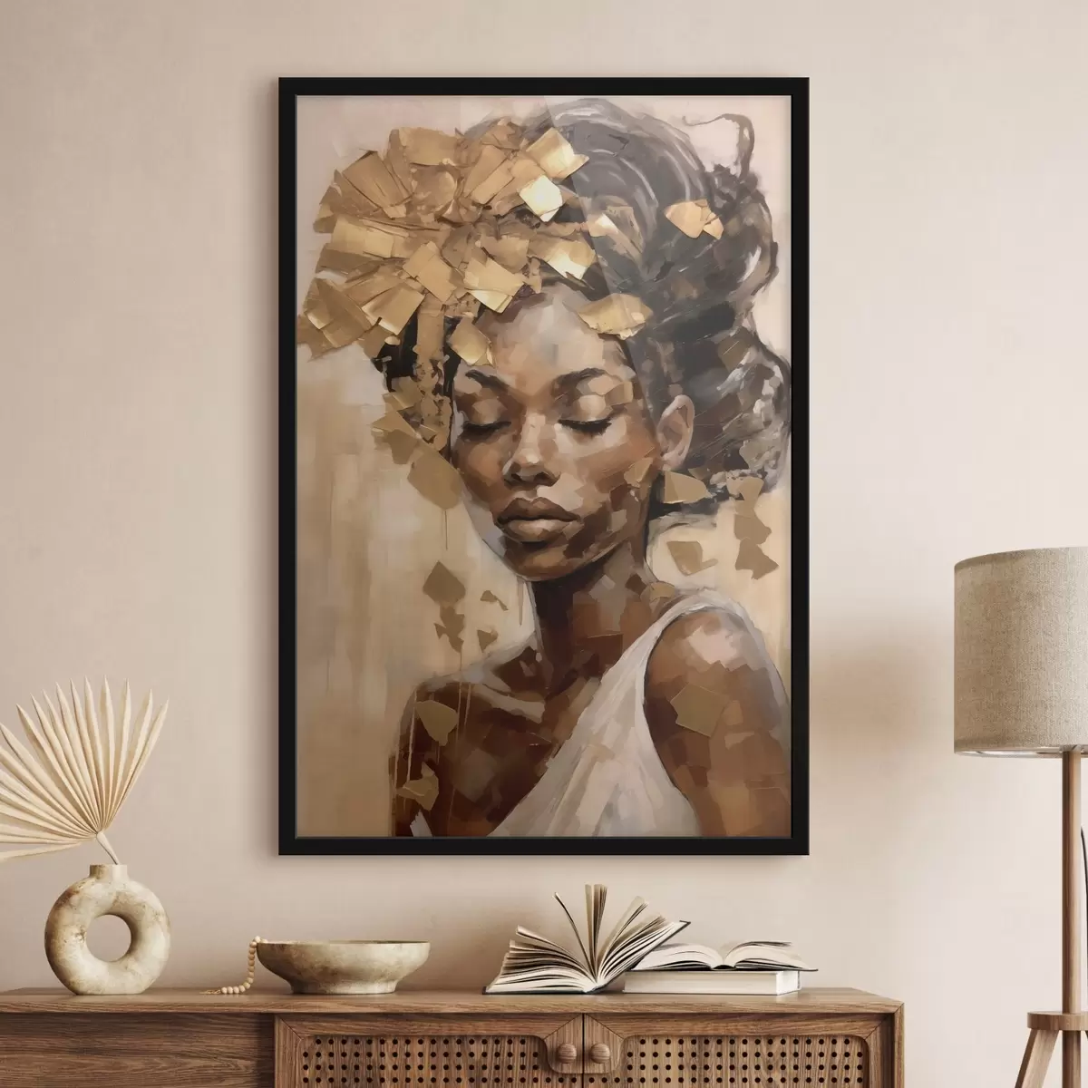 Affiche Portrait d'une femme f46260