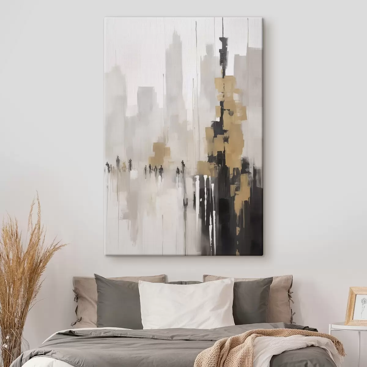  Peintures Paysage urbain abstrait s46305