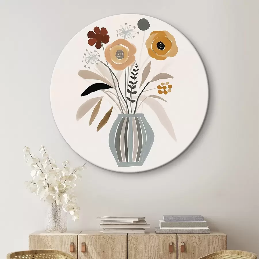  Peintures Fleurs dans un vase r46303