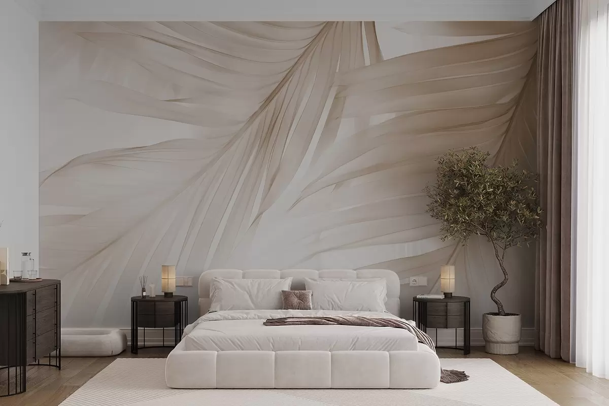 Papier peint photo Feuilles de fougère w04727