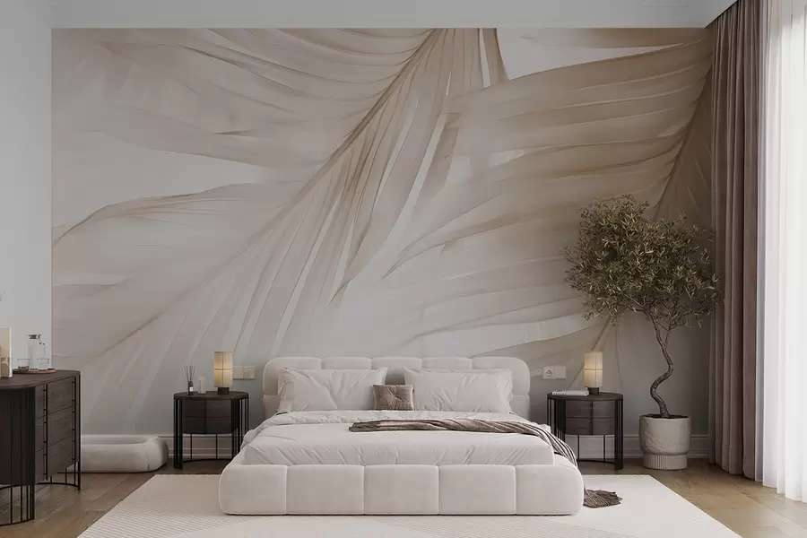 Papier peint photo Feuilles de fougère w04727