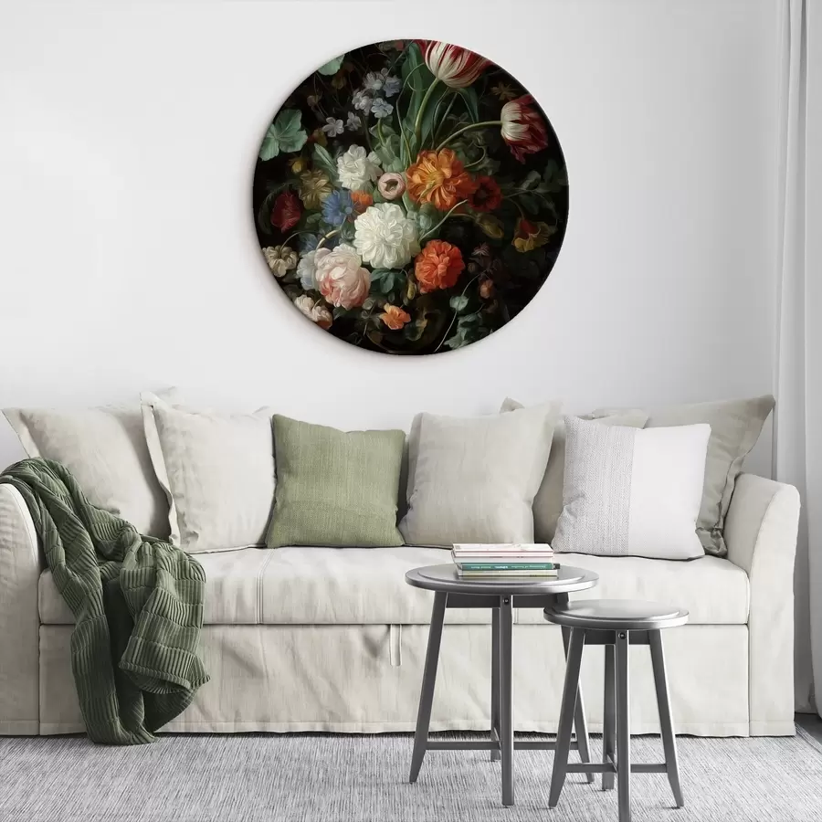  Peintures Composition florale dans le style des natures mortes anciennes r46145