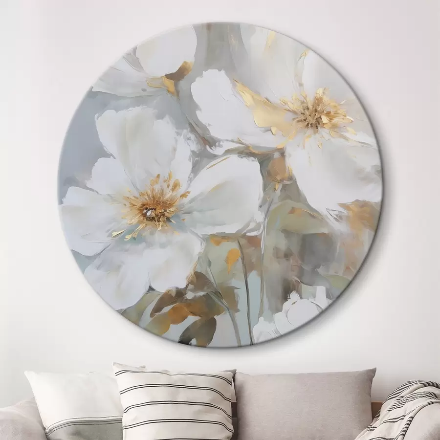  Peintures Fleurs abstraites imitation de peinture r46346