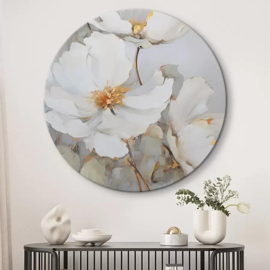  Peintures Fleurs abstraites r46347