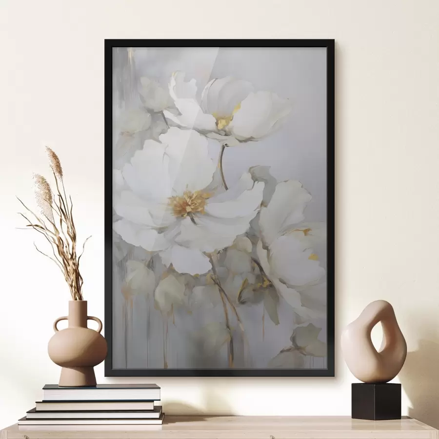 Fotobehang Abstracte bloemen f46347