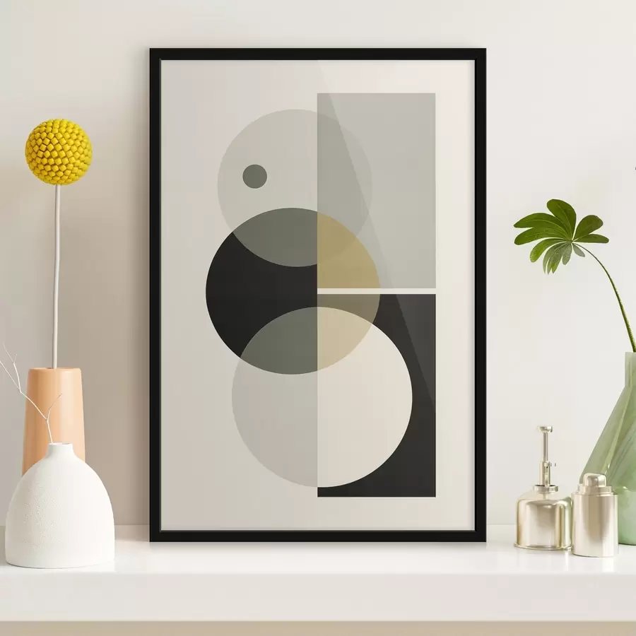 Papier peint photo Abstraction géométrique f46353