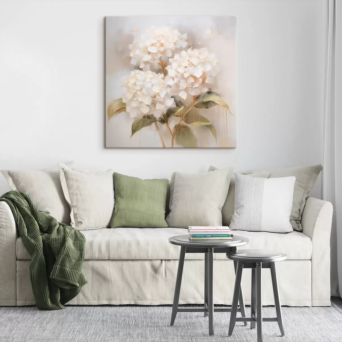  Peintures Bouquet délicat d'hortensias s46262