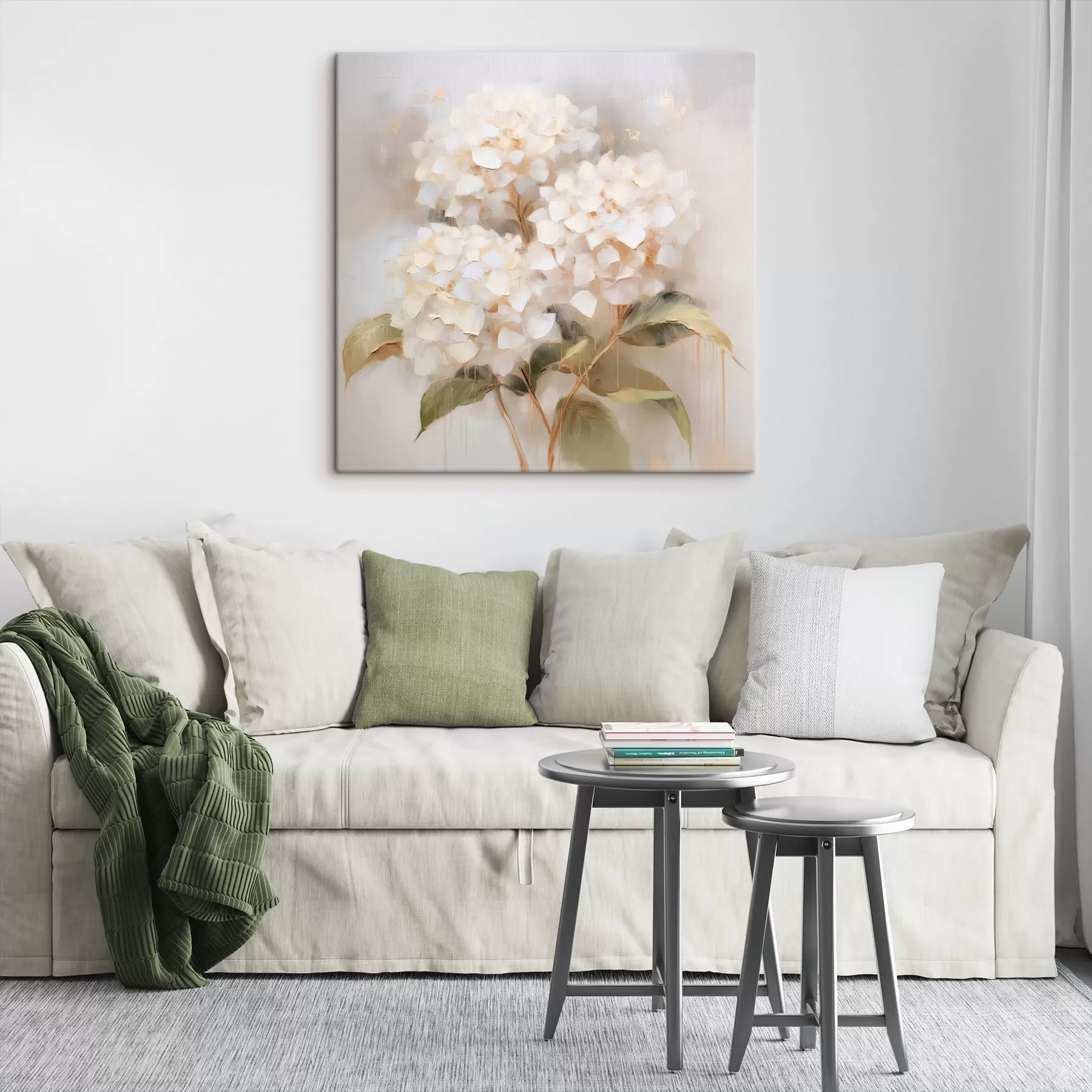  Peintures Bouquet délicat d'hortensias s46262
