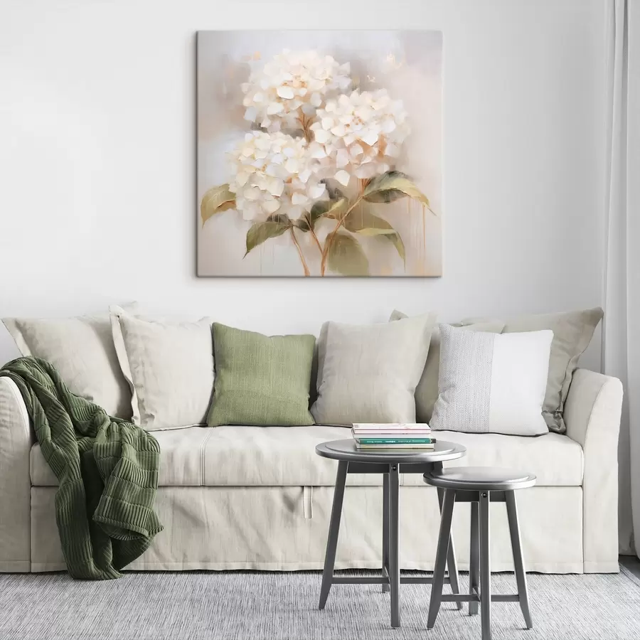  Schilderijen Delicaat boeket van hortensia's s46262