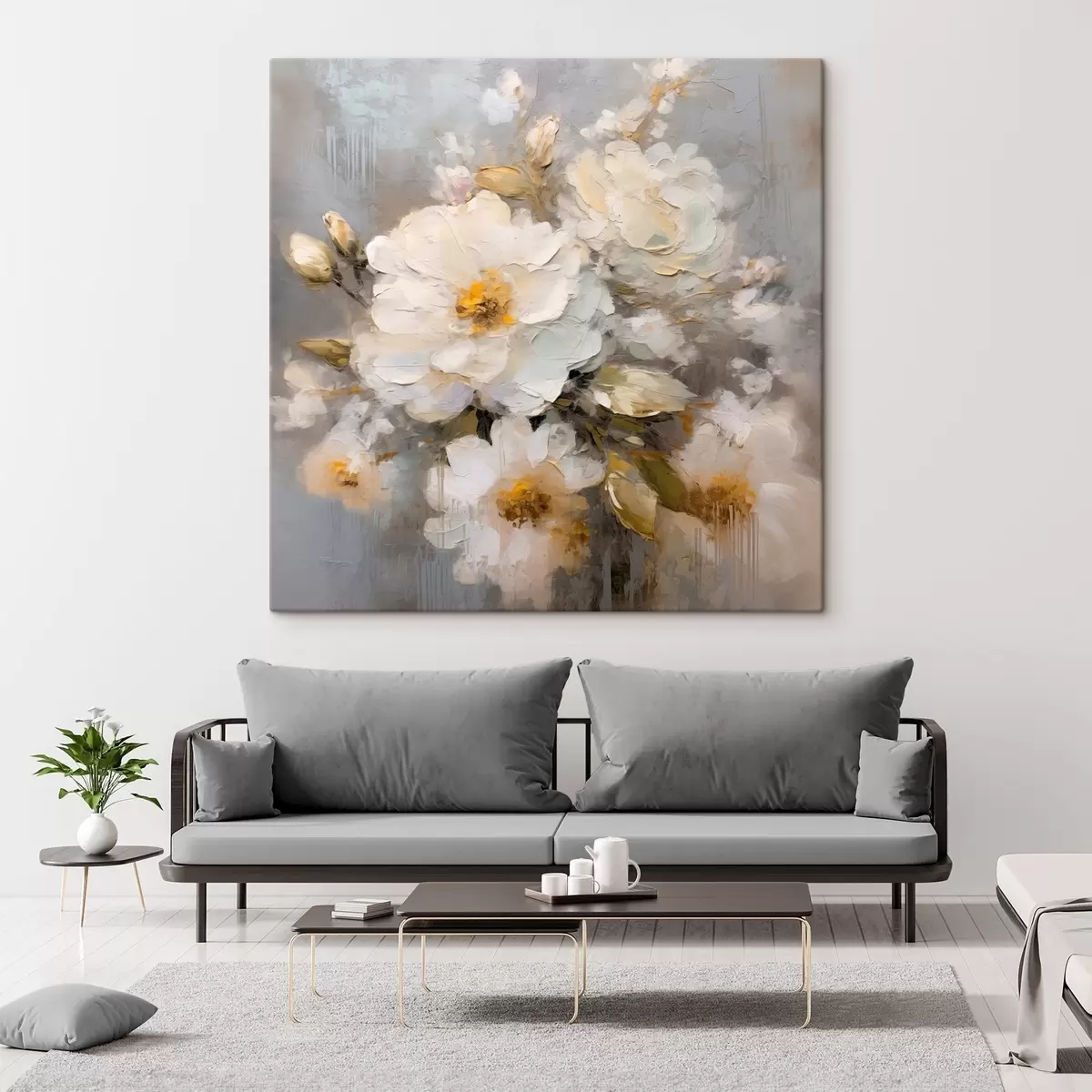  Peintures Fleurs abstraites s46265