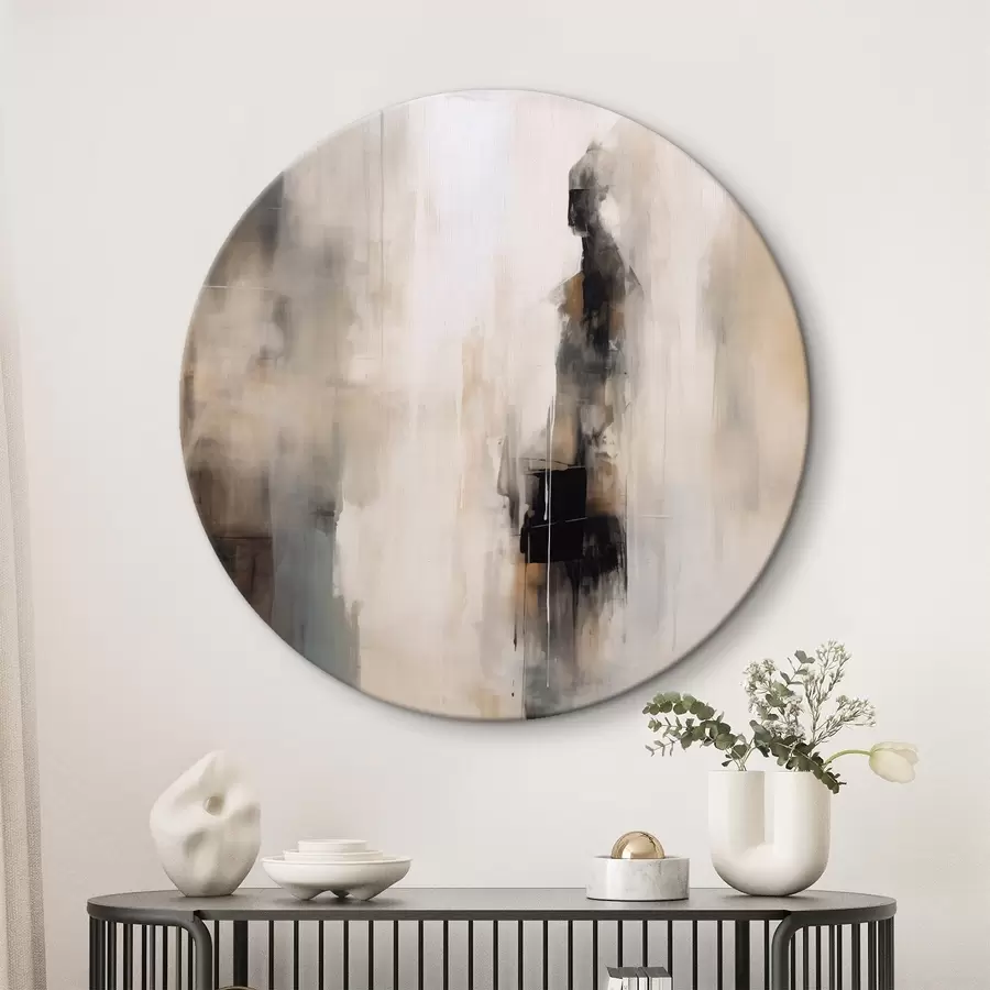  Schilderijen Een abstracte menselijke figuur r46361