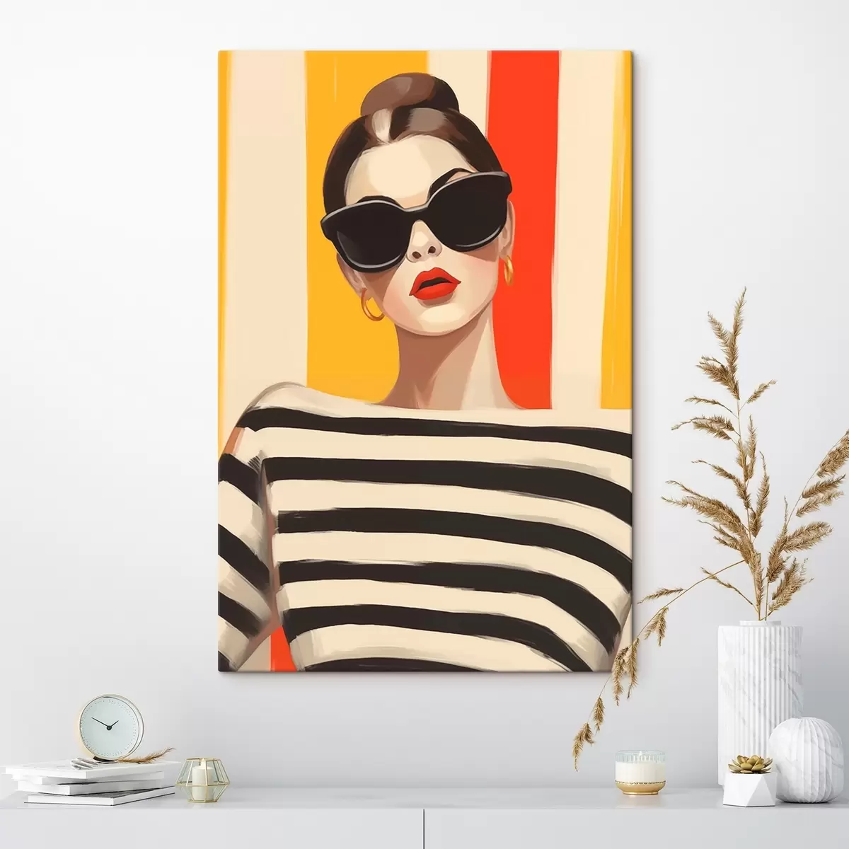  Peintures Fille à la mode s46418