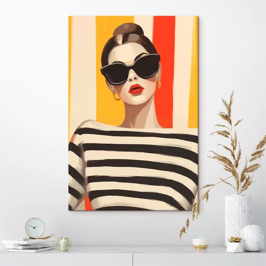  Peintures Fille à la mode s46418