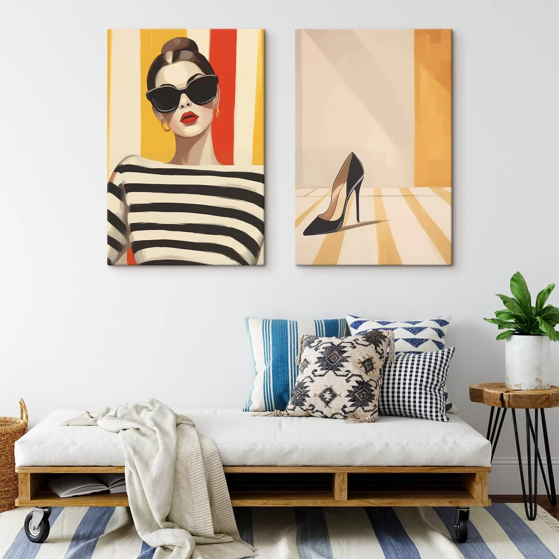  Peintures Mode contemporaine m00913