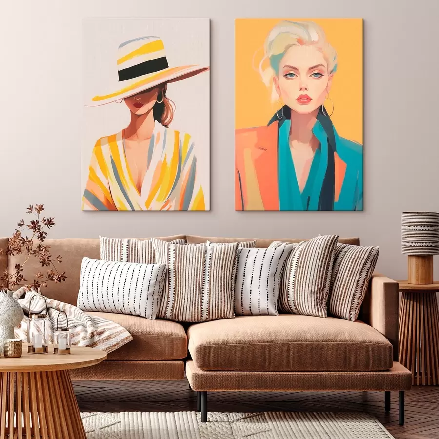  Peintures Mode contemporaine m00914