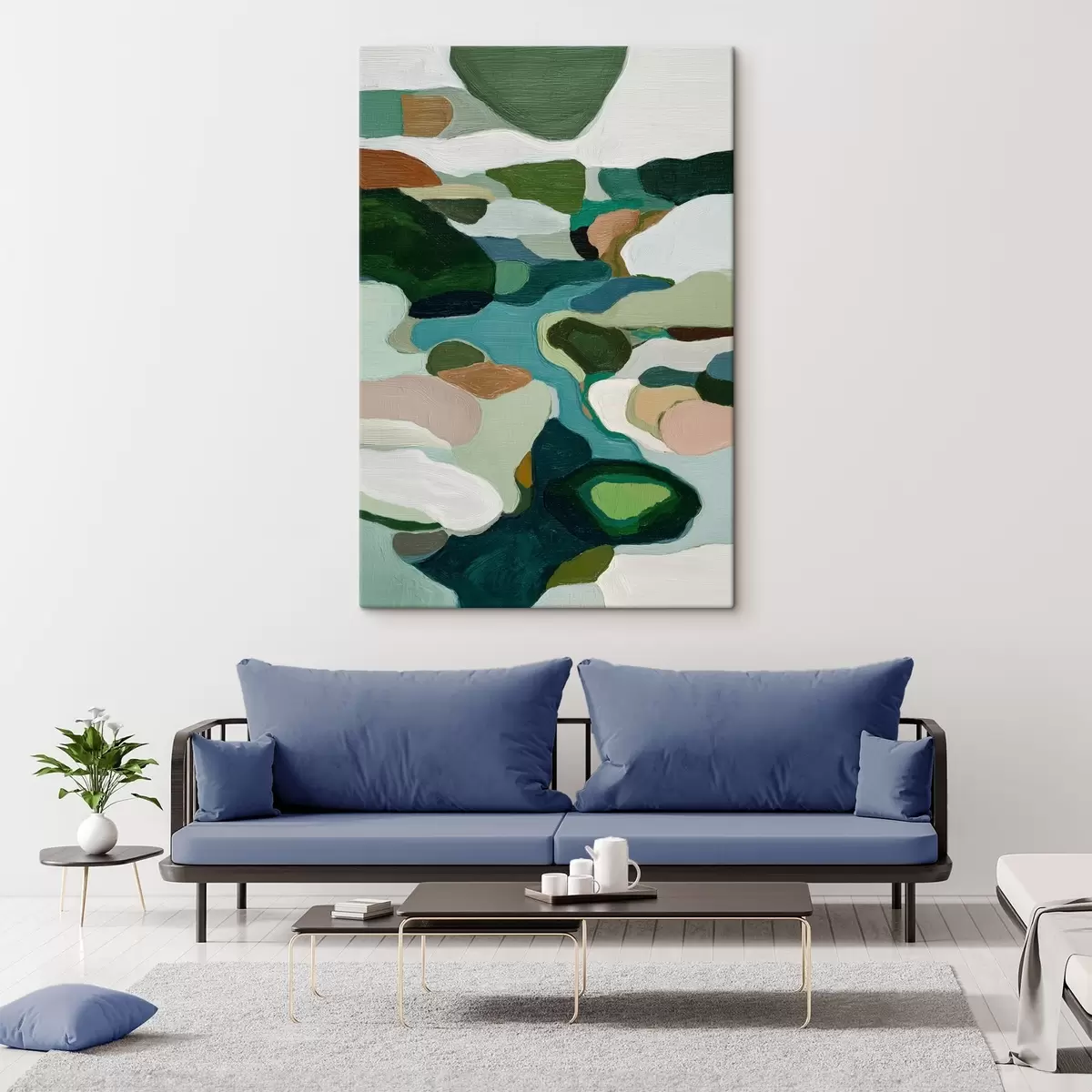  Schilderijen Abstracte lijnen s46370