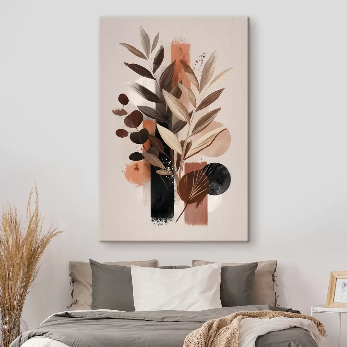  Peintures Feuilles abstraites s46376