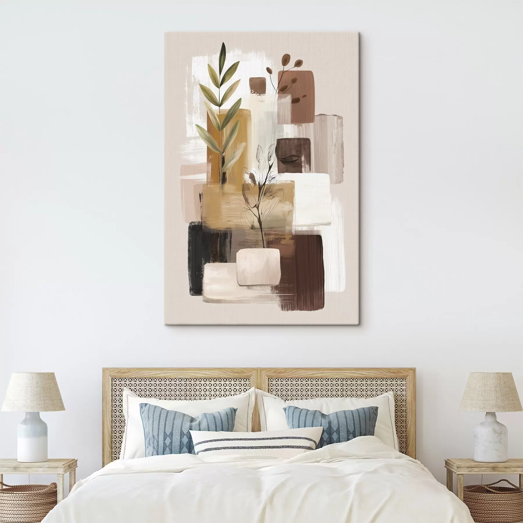  Peintures Abstraction des feuilles s46394