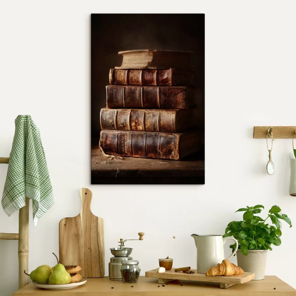  Schilderijen Vintage boeken s46430