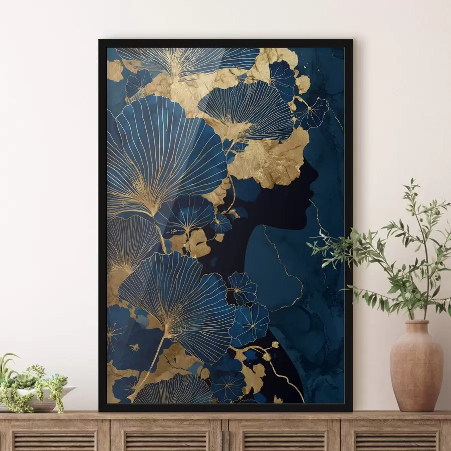 Fotobehang Abstracte bladeren f46367