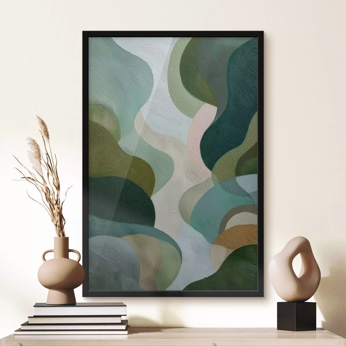 Poster Abstracte lijnen f46372