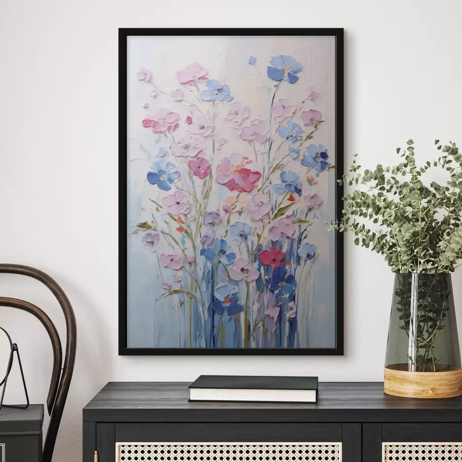 Papier peint photo Fleurs peintes f46395