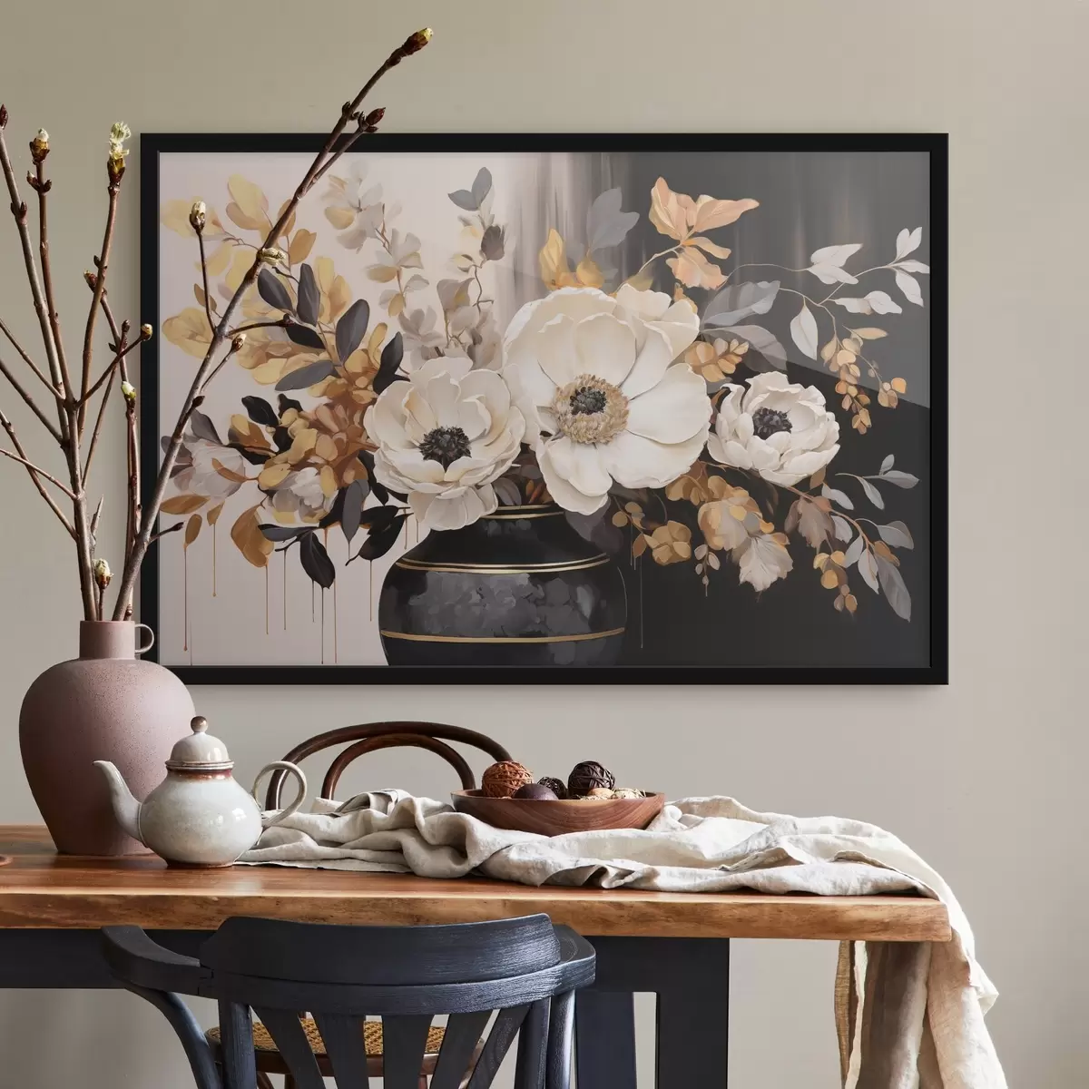 Affiche Bouquet dans un vase f46403