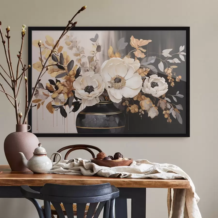 Papier peint photo Bouquet dans un vase f46403