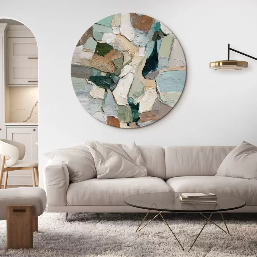  Schilderijen Getextureerde streken r46371