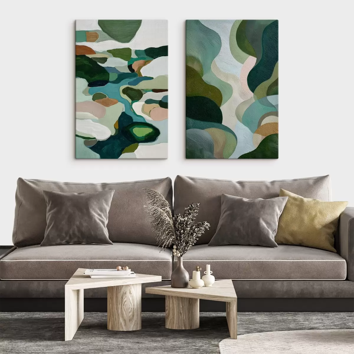  Schilderijen Abstract landschap m00917