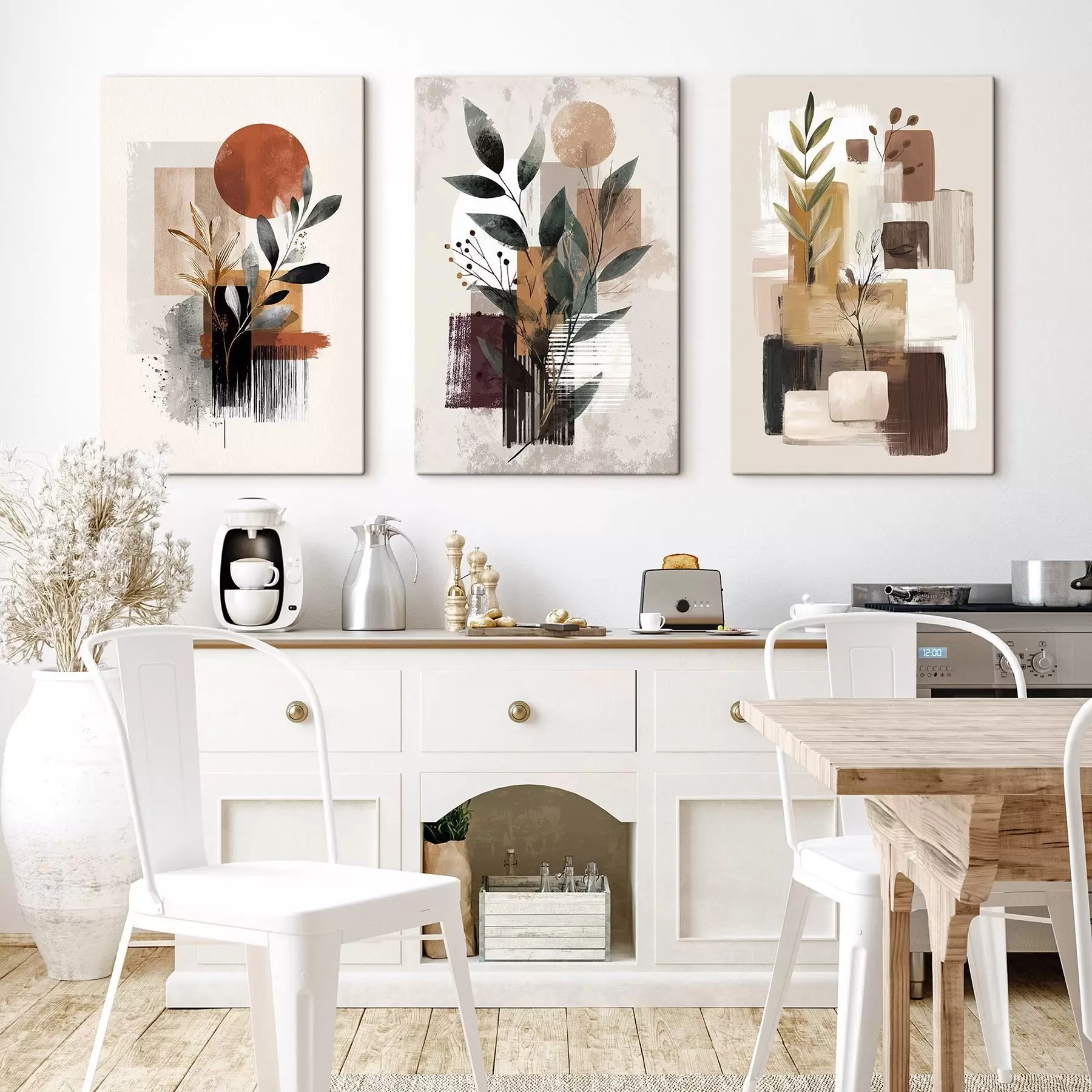  Schilderijen Abstracte plantkunde m00926