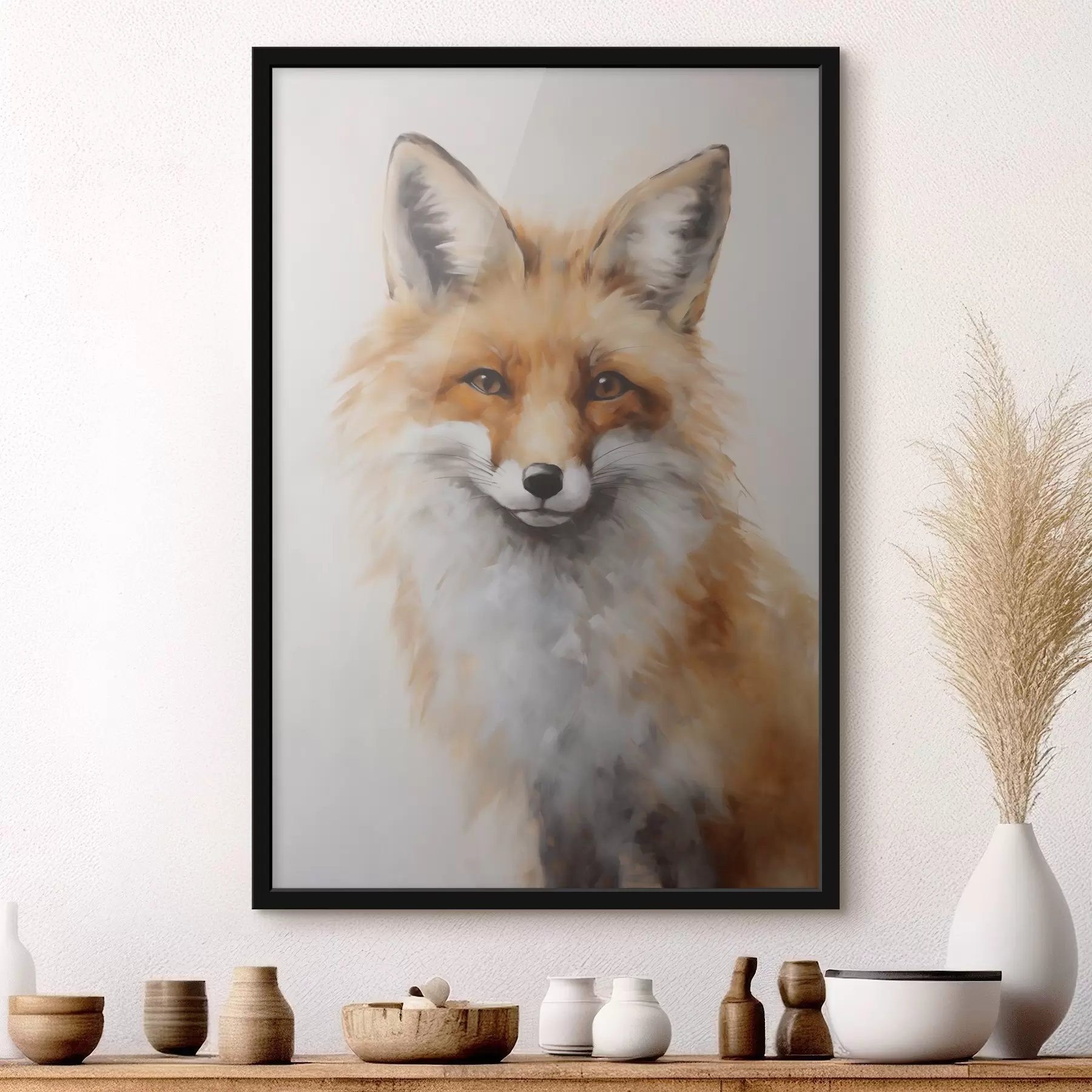 Fotobehang Fox f46442