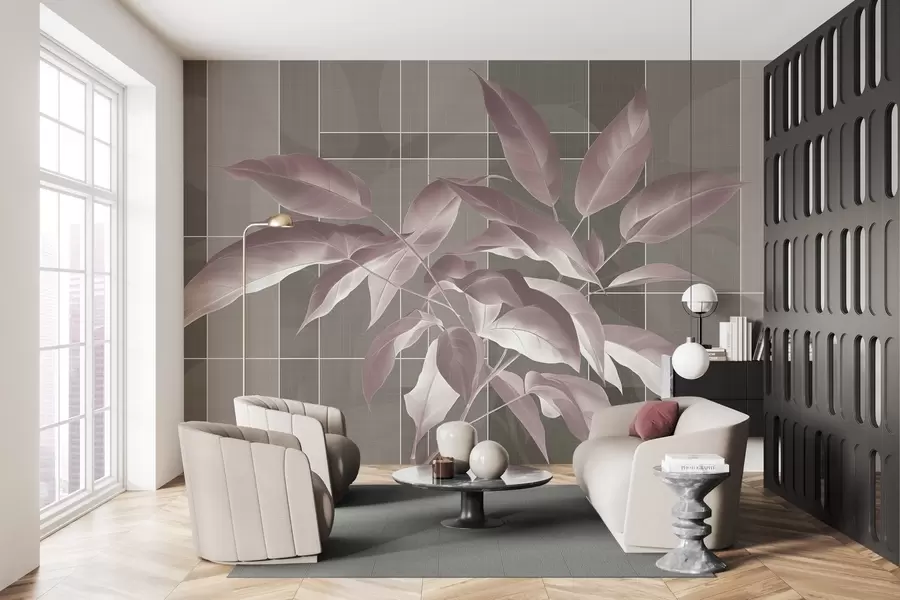 Fotobehang Sierlijke boomtak w04840v2