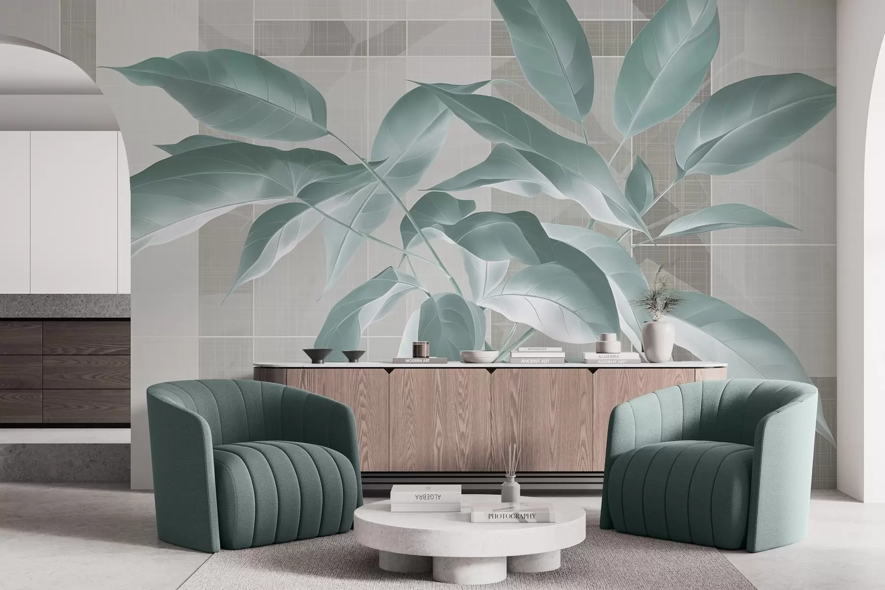 Papier peint photo Branche d'arbre gracieuse w04840v3