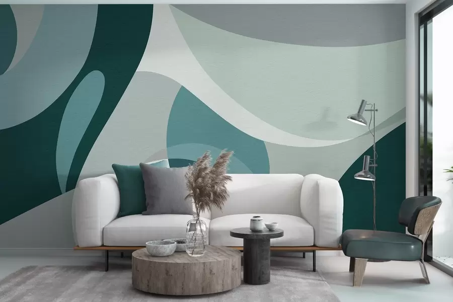 Fotobehang Geometrische abstractie w04843v2