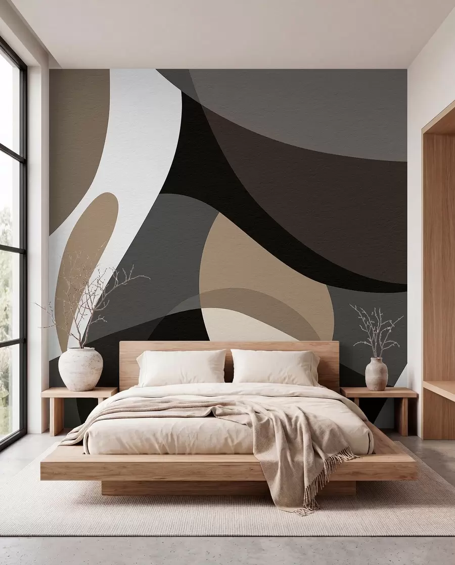 Fotobehang Geometrische abstractie w04843v3