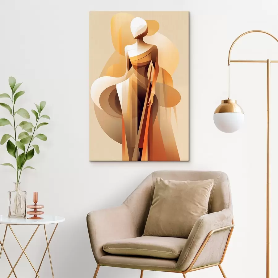  Peintures Silhouette abstraite s46357