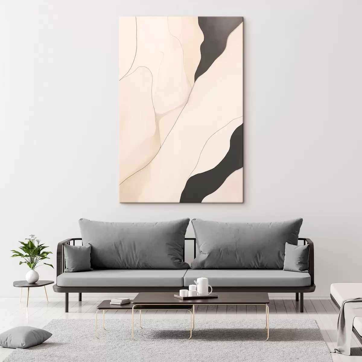  Peintures Abstraction des contours s46470