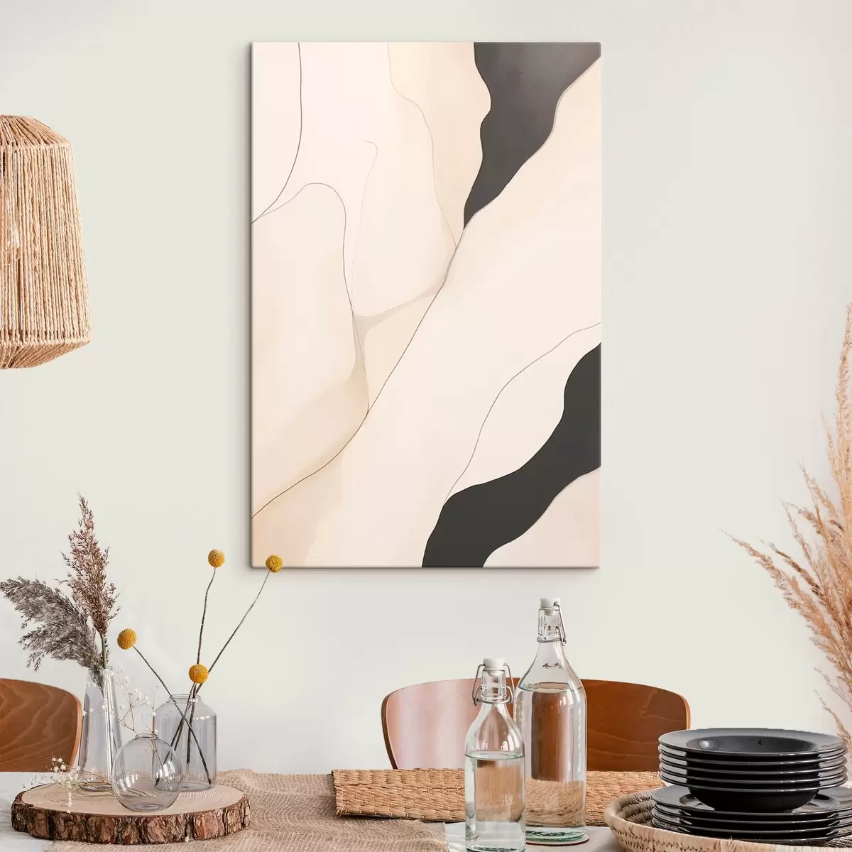  Schilderijen Contourabstractie s46470