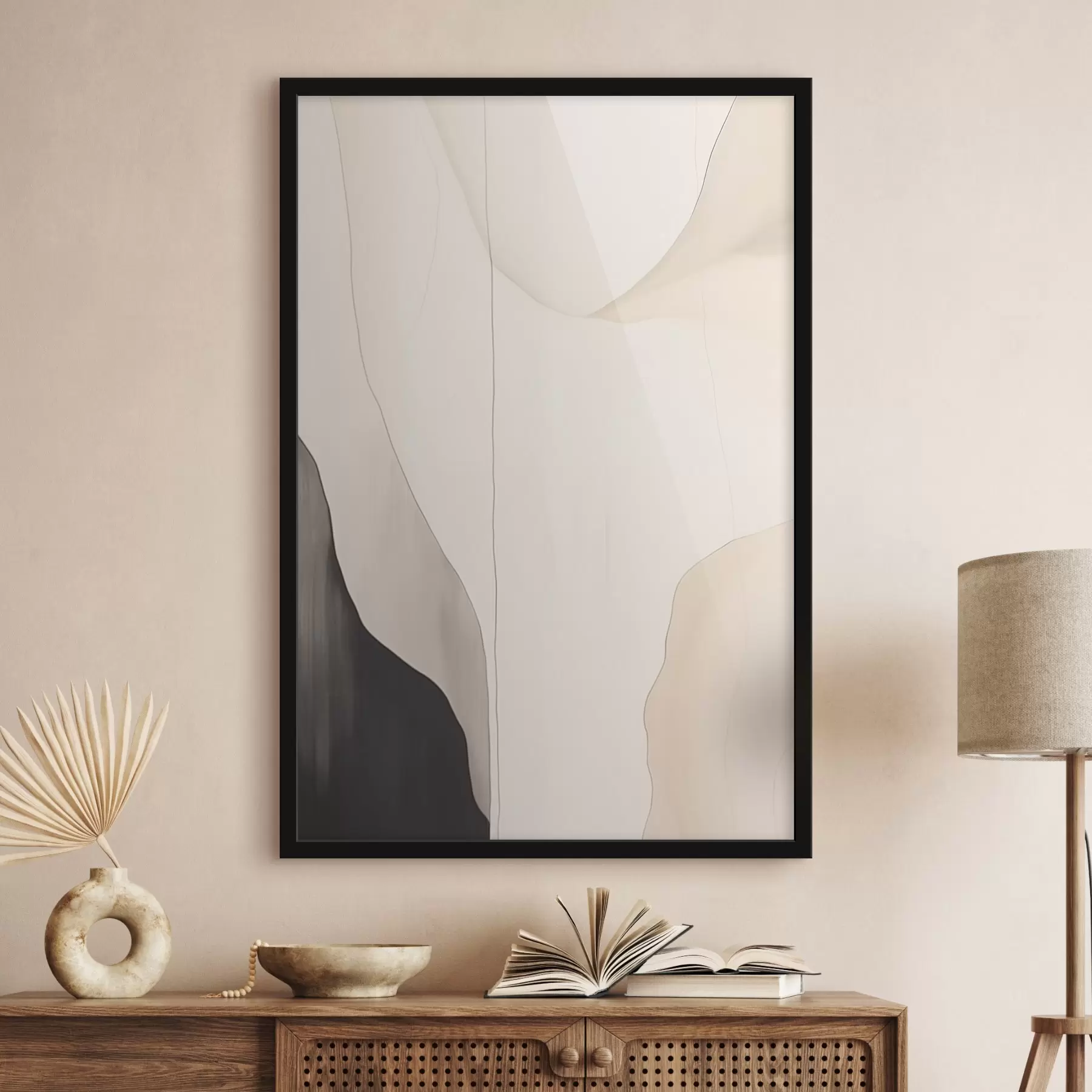 Papier peint photo Abstraction des contours f46471