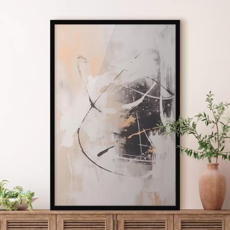 Papier peint photo Expressionnisme contrasté f46557