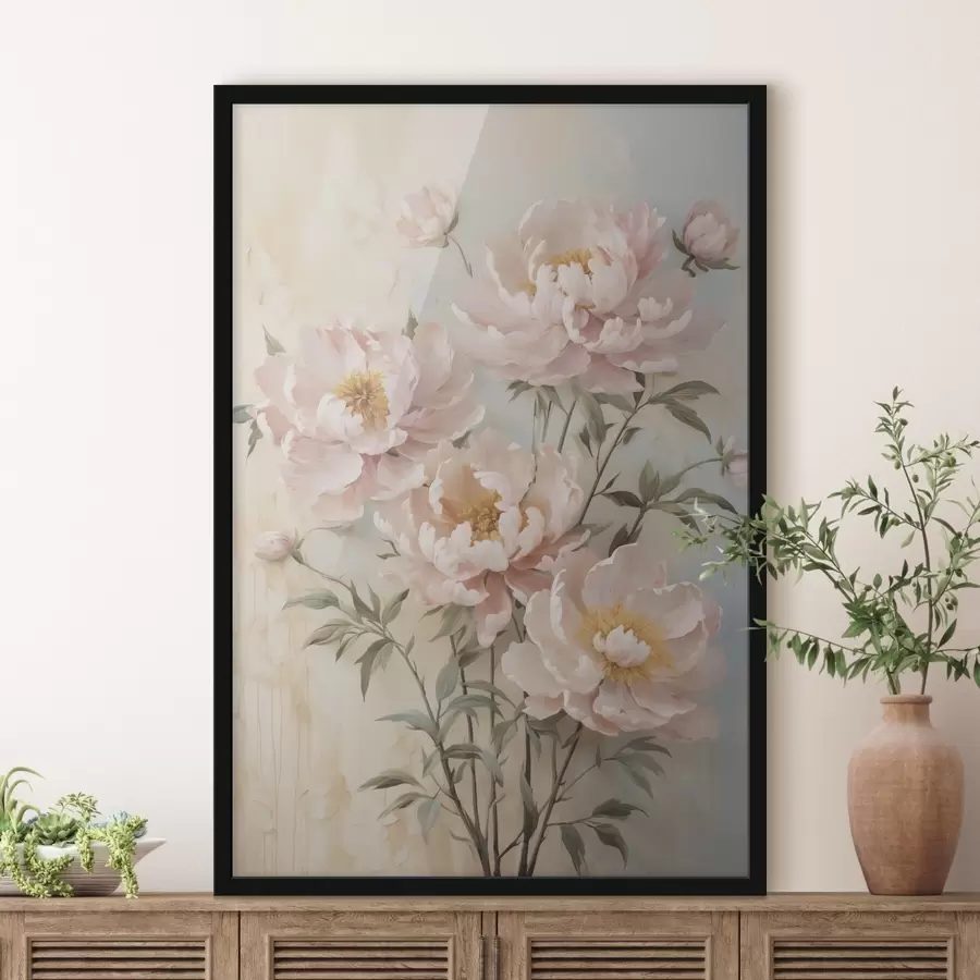 Papier peint photo Pivoines en fleurs f46562