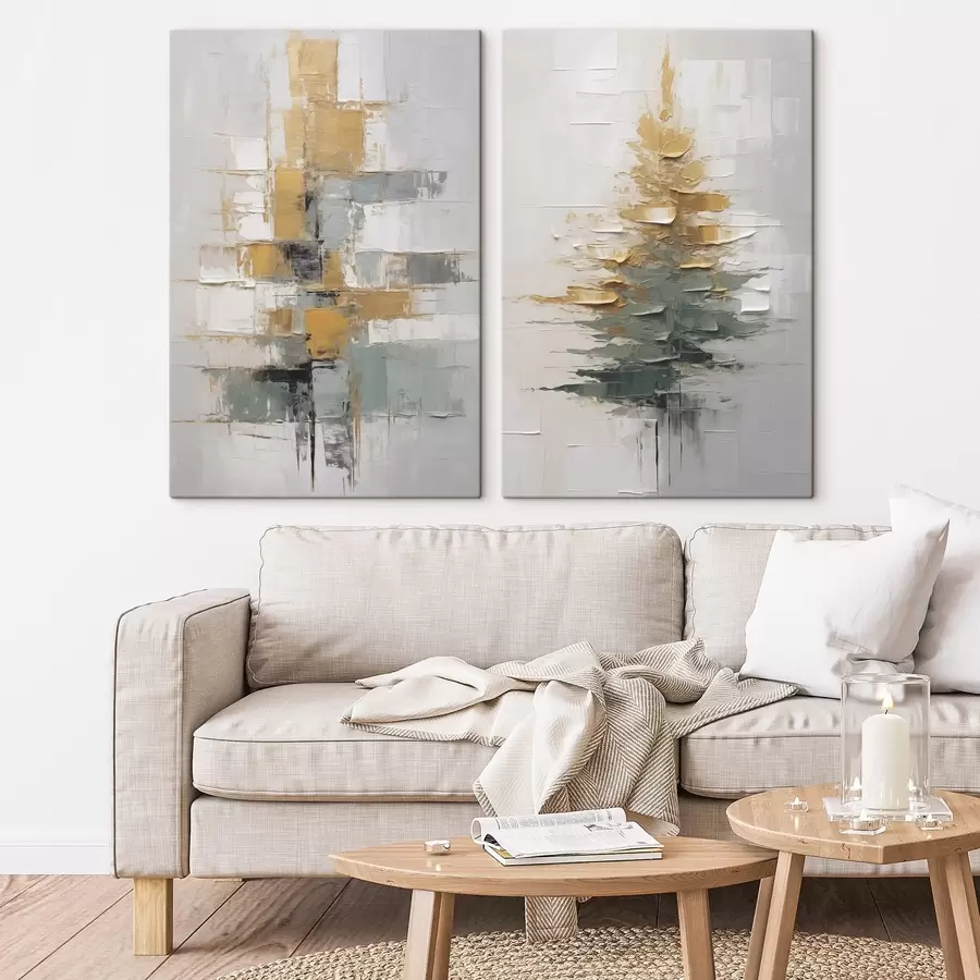  Peintures Composition abstraite m00950