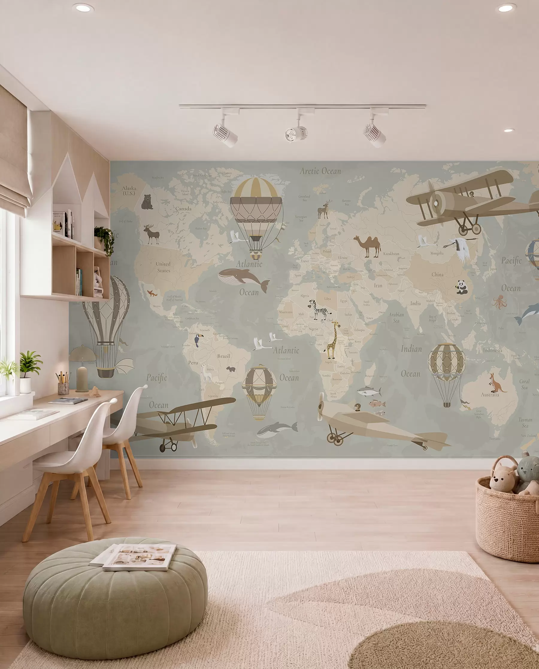 Fotobehang Kleine hemelatlas c00003en